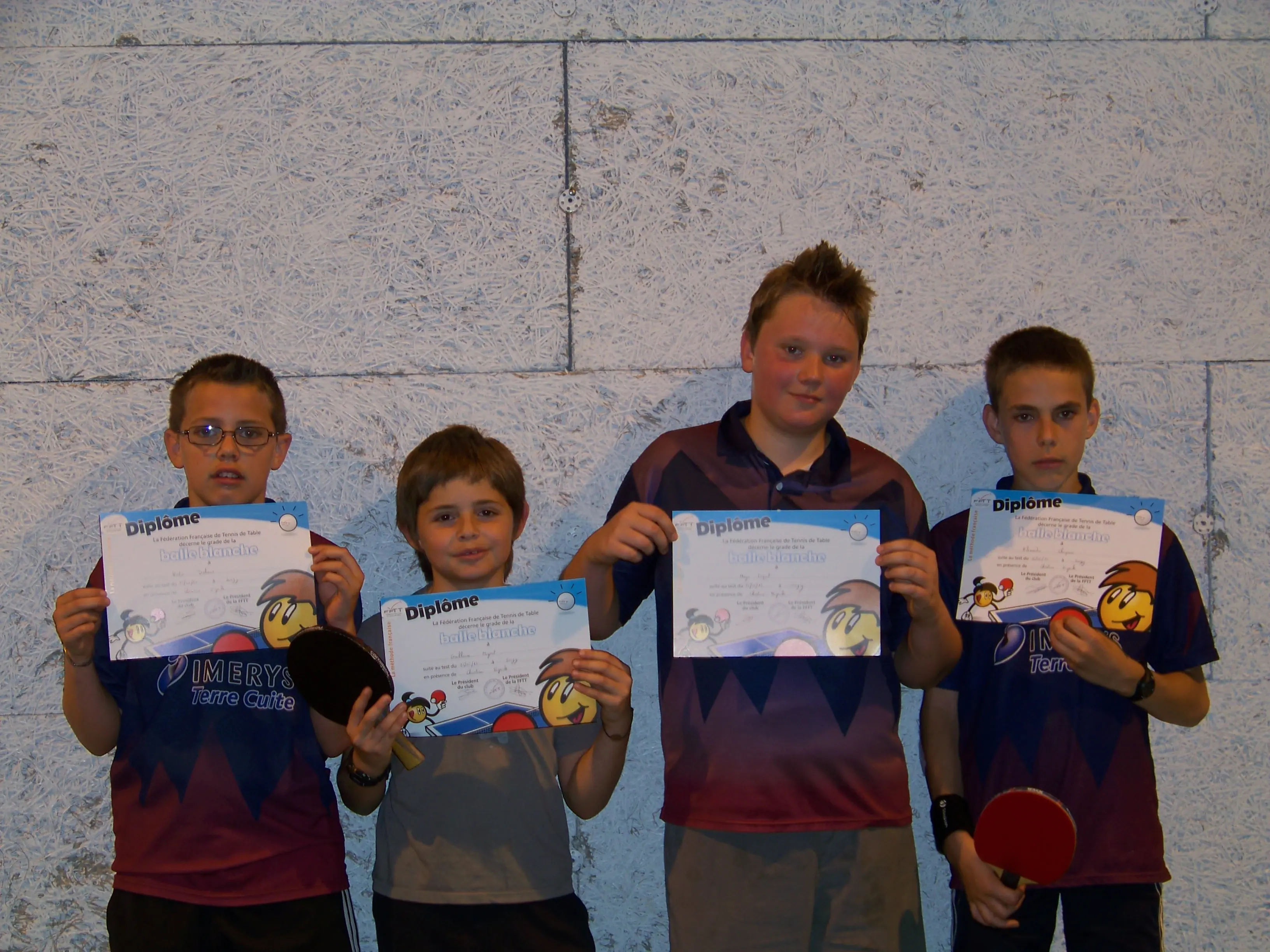 Diplôme Balle Blanche 2012