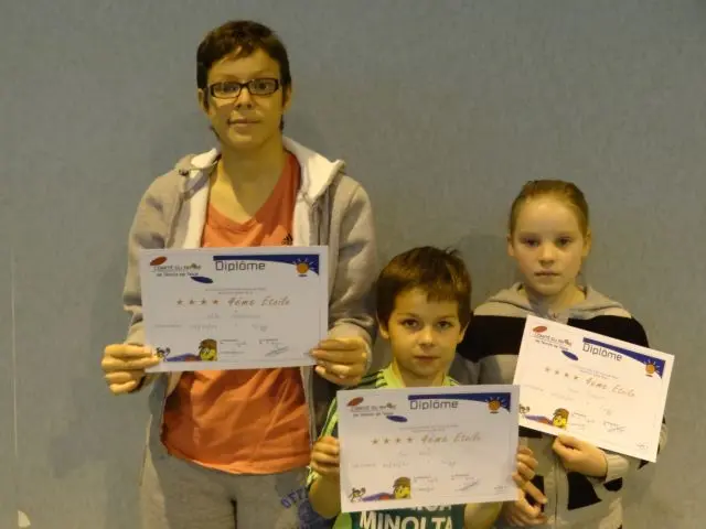 Diplôme Balle 4 Étoiles 2013