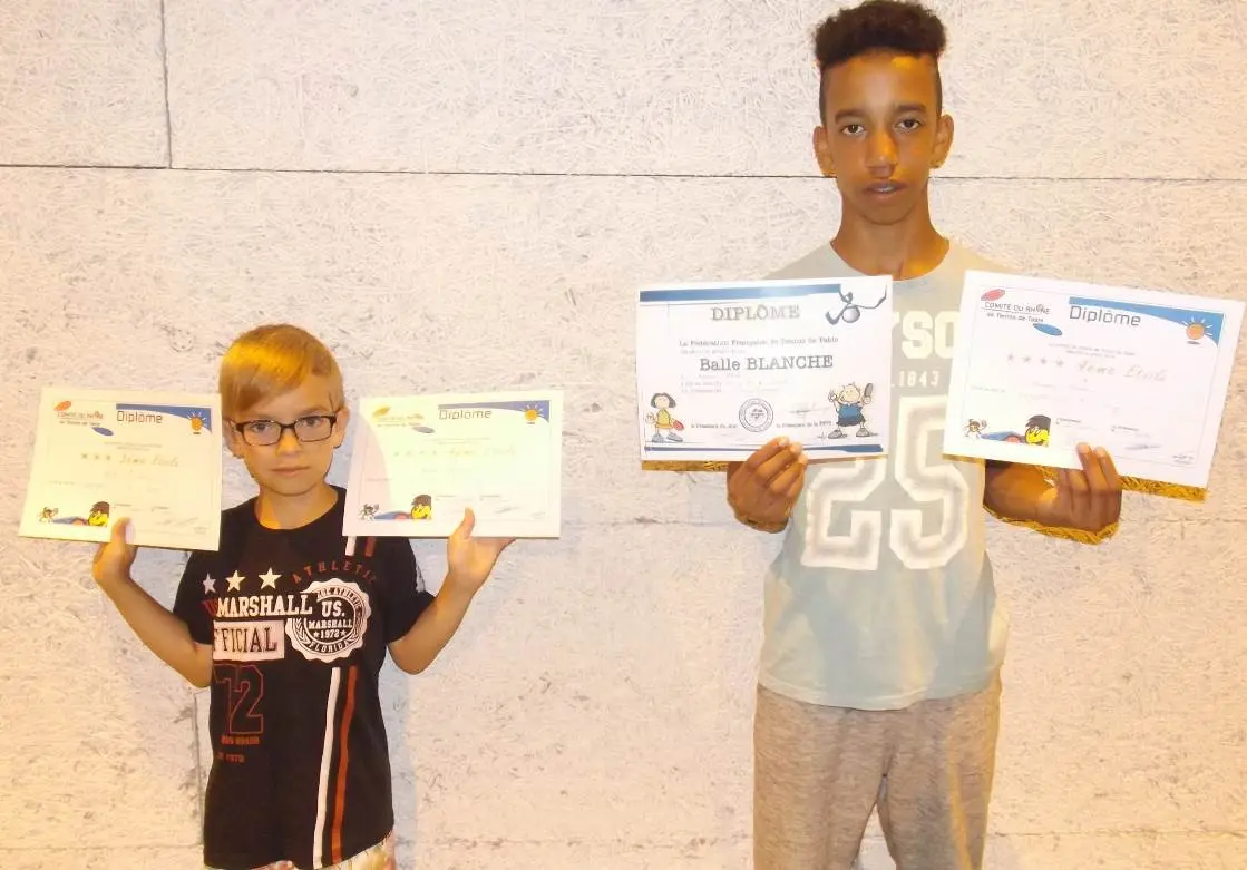 Diplôme Balle 4 étoiles 2017