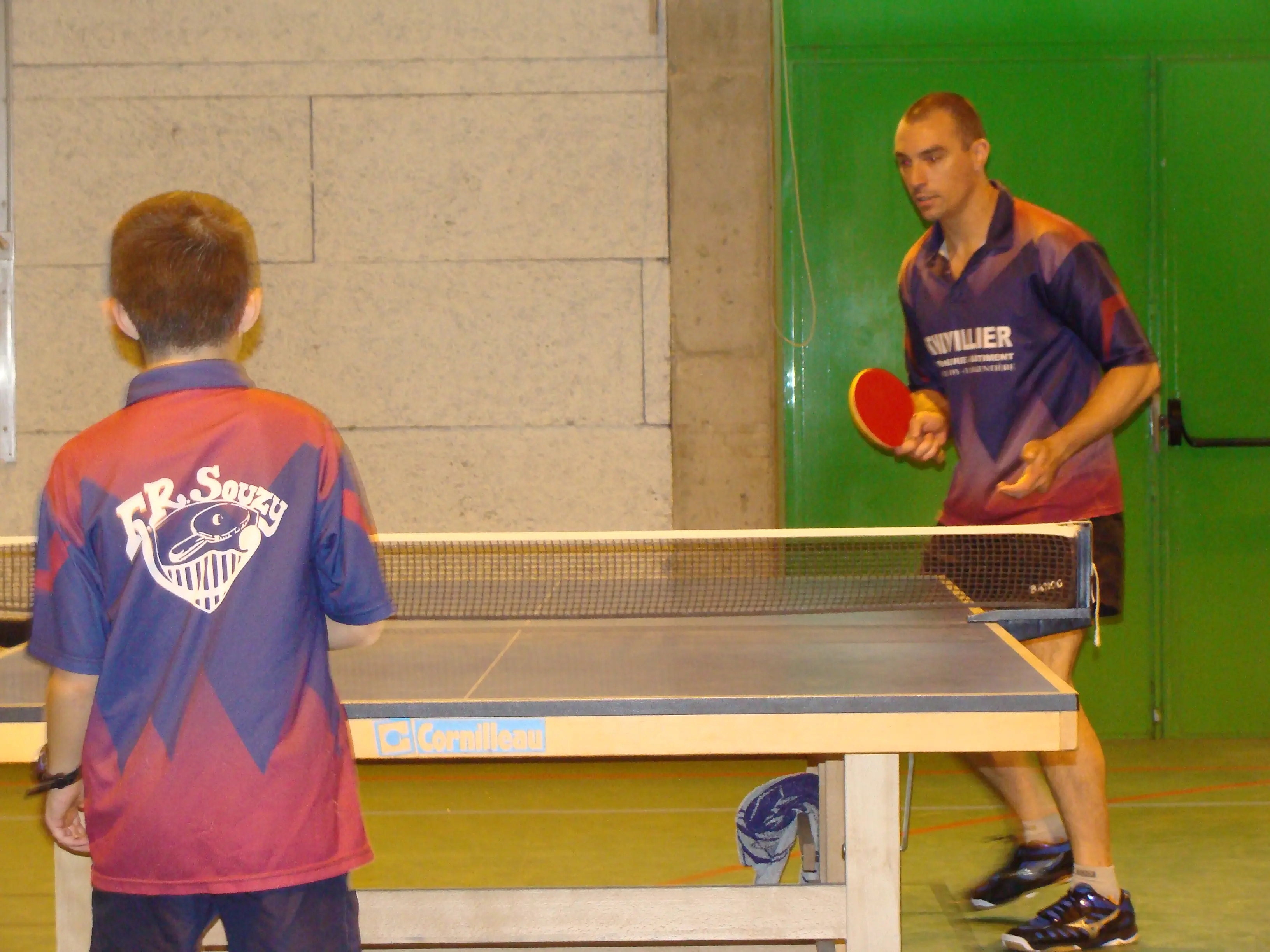 Sébastien au tournoi interne