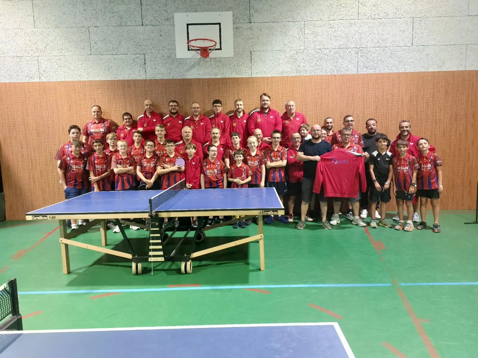 Photo de groupe Tournoi Interne 2025